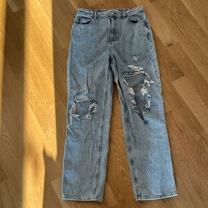 PacSun Light Blue Distressed Boyfriend Jeans